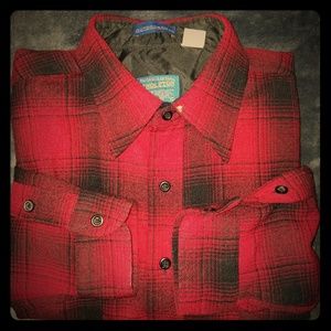 Pendleton outdoorsman XL mens virgin wool shirt